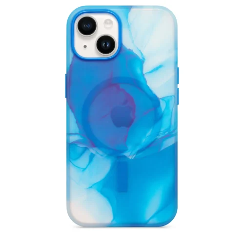 MCASE-ghost-blue3 iPhone 14 MCASE Ghost MagSafe maska