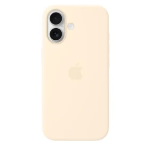 iphone 17 protective silicone case vanilla